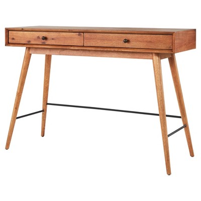 target mid century media console