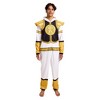 Power Rangers Ranger Adult Long Sleeve Hooded Cosplay Onesie Costume Union Suit - 3 of 4
