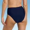 Lands' End Women's Smoothing High Waist Bikini Bottom - 2 of 3