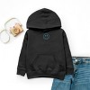 The Juniper Shop Embroidered Smiley Face Outline Youth Hoodie - 3 of 4