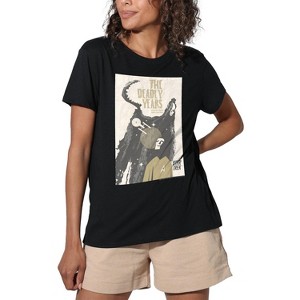 Women's Star Trek Tos Episode 41 Loose T-Shirt Black - 1 of 4