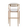 Vatros Barstools Set of 2 Counter Height Upholstered Bar Stools with Back - 4 of 4