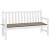 vidaXL Garden Bench Cushion Taupe 78.7"x19.7"x1.2" Oxford Fabric - 3 of 4