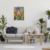 Stupell Industries Whimsical Floral Garden Black Framed Giclee Art - 2 of 4