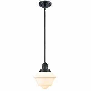 Oxford - 1 Light Stem Hung Mini Pendant In Traditional Style-8 Inches Tall and 7.5 Inches Wide - 1 of 1