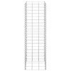 vidaXL Gabion Raised Beds 3 pcs 11.8"x11.8"x39.4" Iron - 4 of 4