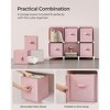 SONGMICS Cube Storage Organizer with Storage Boxes Cube Organizer, Non-Woven Fabric Bins - 4 of 4