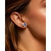 Molenia 925 Sterling Silver Earrings for Women - Butterfly Earrings Stud Ear Piercing Jewelry Small Cute Gifts for Mom Teen Girl Mothers Day Birthday - 2 of 4