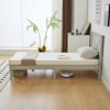 KTMBDW Queen/Full/Twin Size Wood Platform Bed Frame with Headboard, No Box Spring Needed, Mattress Foundation, Noise-Free, Easy Assembly - 3 of 4