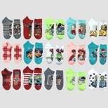 Girls' Disney 100 15 Days of Socks Advent Calendar - Gray