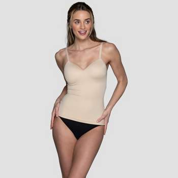 Ysabeloom Women's Cami Shaper Open Bust Tummy Control at  Women's  Clothing store