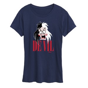 Women's - Disney Villains - Valentine's Day Short Sleeve Graphic T-Shirt - 1 of 4