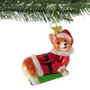 Kurt S. Adler 3.5 Inch Dog In Santa Suit Christmas Best Friend Tree Ornaments - 3 of 3