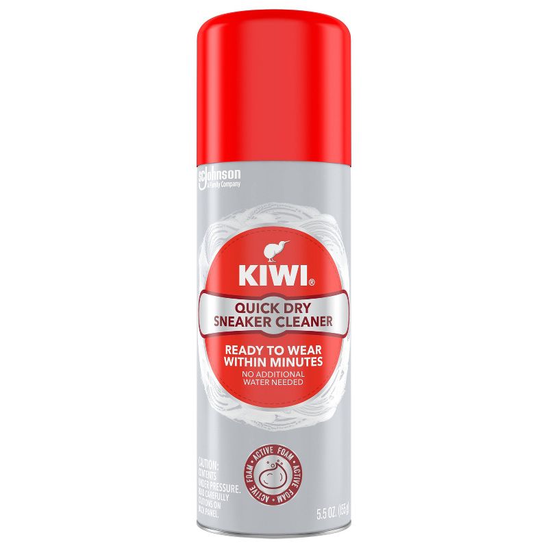 KIWI Quick Dry Sneaker Cleaner Aerosol Spray - 5.5oz, 5 of 8