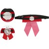 INSPIRE CHIC Women's All-match Fashion Performance Adjustable Diamond-encrusted Brooch Neck Tie - 3 of 4