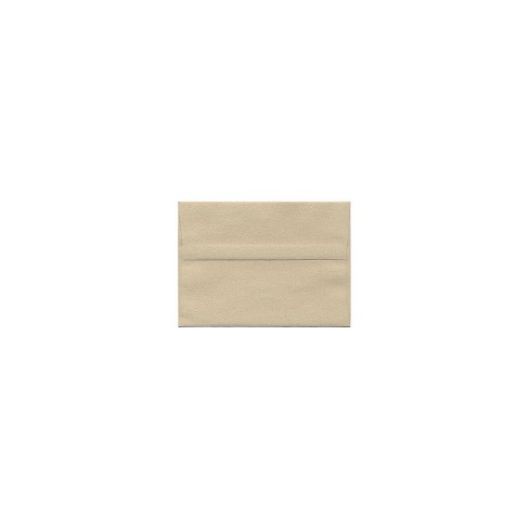 JAM Paper A7 Passport Invitation Envelopes 5.25 x 7.25 Sandstone Brown Recycled 25/Pack (41403) - image 1 of 1