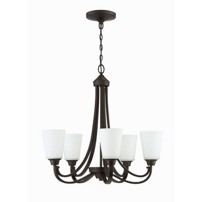 Craftmade Lighting Grace 5 - Light Chandelier in  Espresso