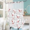 LunaLulinlk Hookless Shower Curtain with Snap in Liner - 3 of 4