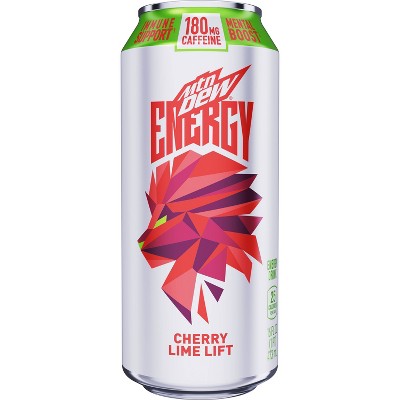 Mountain Dew Rise Cherry Lime Energy Drink - 16 fl oz Can