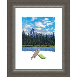 Amanti Art Domus Dark Silver Wood Picture Frame - 1 of 4