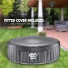 SereneLife Portable Round Infrared Sauna Spa - 2 of 4