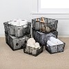 happimess Sutton Modern Glam Handmade Wire Metal Nesting Storage Baskets - 2 of 4
