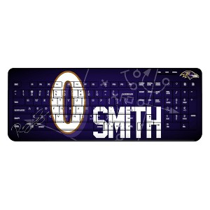 NFL Baltimore Ravens Players Game Tactic Wireless USB Keyboard - 1 of 4