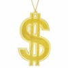Skeleteen Jumbo Dollar Sign Necklace - Gold - 2 of 3