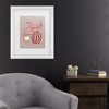 Trademark Fine Art - Pictufy Studio  Pink Lemon Matted Framed Art - 2 of 4