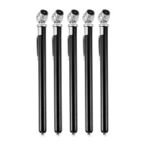 Unique Bargains 10-100PSI Dual Head Car SUV Truck Pen Tyre Air Pressure Gauge Grip 5 Pcs - 1 of 4