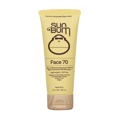 Sun Bum Face Lotion - SPF 70 - 3 fl oz