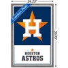 Trends International MLB Houston Astros - Logo 22 Framed Wall Poster Prints - 3 of 4