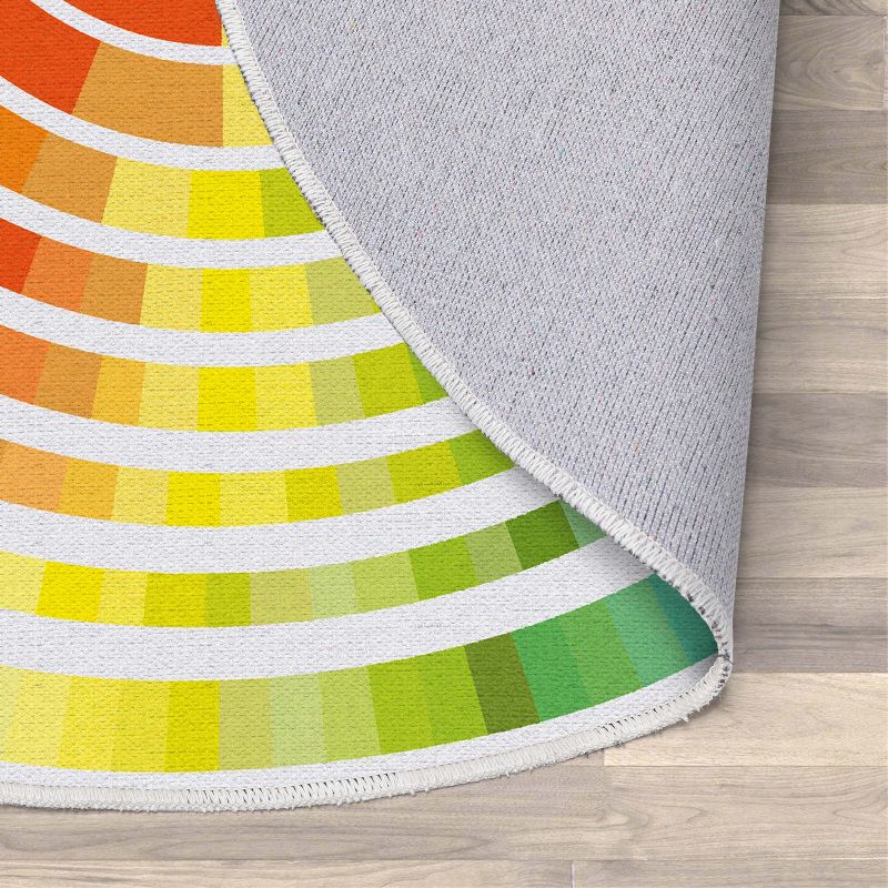 Crayola Color Wheel Multicolor Area Rug by Well Woven, 6 of 8