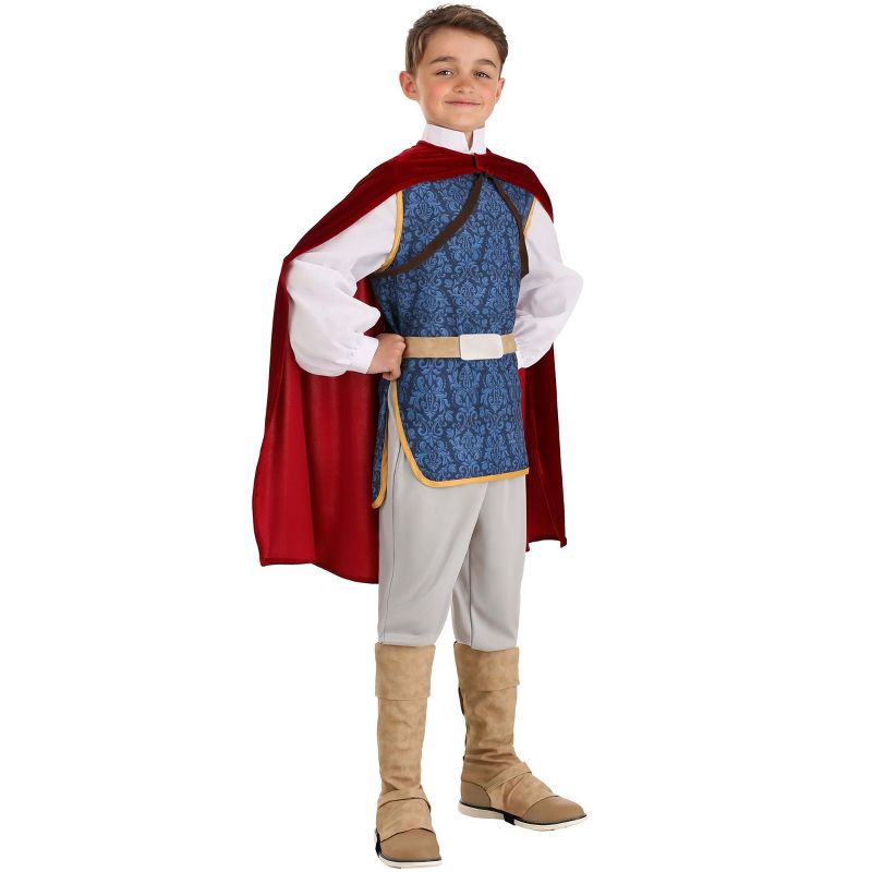 HalloweenCostumes.com Disney Snow White Boy's The Prince Costume., 1 of 9