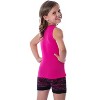 DC Comics Big Girls Batgirl Boom Whak Whoom Tank Pajama Short Set Loungewear Fuchsia - 4 of 4