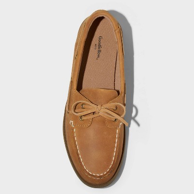 Men's Bennett Genuine Leather Loafers with Memory Foam Insole - Goodfellow &