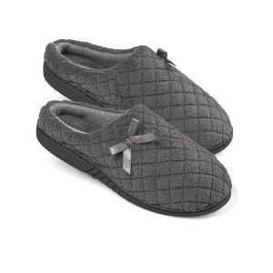 Collections Etc Quilted Clog Slipper - 1 of 3