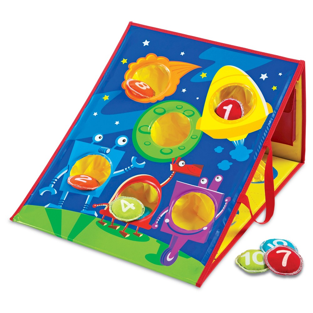 UPC 765023810479 product image for Learning Resources Smart Toss Colors, Shapes & Numbers Game | upcitemdb.com