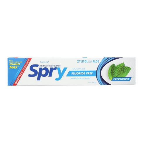 Spry Xylitol Toothpaste - Peppermint - 4 Oz. : Target