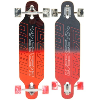 Madd Gear 31" Drop Through Longboard Skateboard 70mm Wheels ABEC-7 Bearings Maple Deck