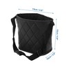 Unique Bargains Car Trash Can Portable and Hanging Front Rear Seats Back Trash Bin 1 Pc - 3 of 4
