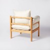 Arbon Wood Dowel Accent Chair with Cushion Arms - Threshold™ designed with Studio McGee - image 4 of 4