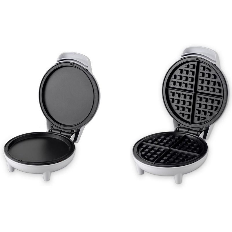 Courant Personal Grill and Waffle Maker (White) - Bundle, 1 of 6