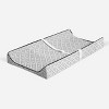 Bacati - Love Quilted Muslin Changing Pad Cover Black - 2 of 4