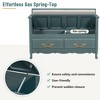 NicBex 42" Upholstered Storage Bench with Back,Shoe Bench with Removable Cushion,Entryway Bench with Hidden Storage for Living Room&Bedroom - 4 of 4