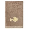 Linum Home Textiles 100% Turkish Cotton FIGI Embellished Towel Set - 4 of 4