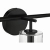 Craftmade Lighting Hailie 3 - Light Vanity in  Flat Black - 3 of 4