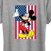 Women's - Disney - Mickey Flag Short Sleeve Graphic T-Shirt - 2 of 4