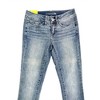 Women's Wo's Mid Rise Straight Leg Vintage Skinny Jeans - yummie 25 - 3 of 4