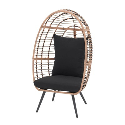 Sunsitt Steel Wicker Outdoor/Indoor Egg Chair